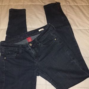 Dark blue jeggings
